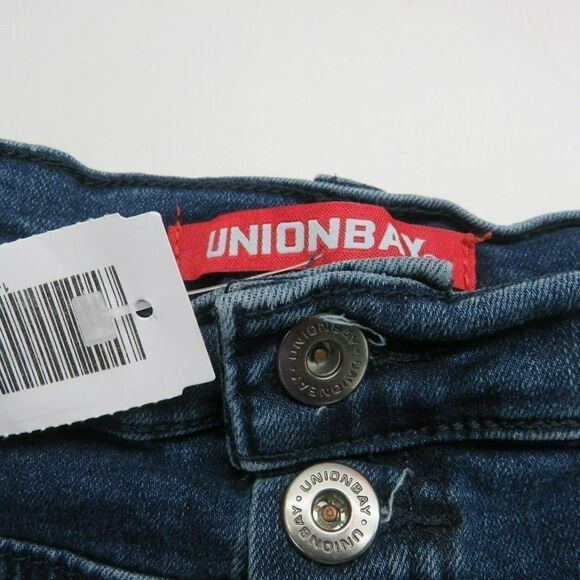 Union Bay Button Fly Denim Skirt Women's Size 3 Medium Wash Blue Jean - Picture 4 of 10